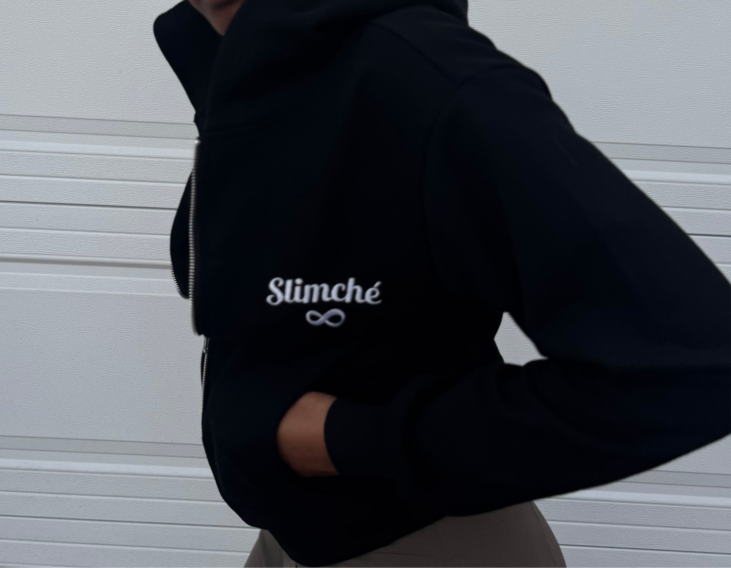 SC Original Zip Up Hoodie – Black