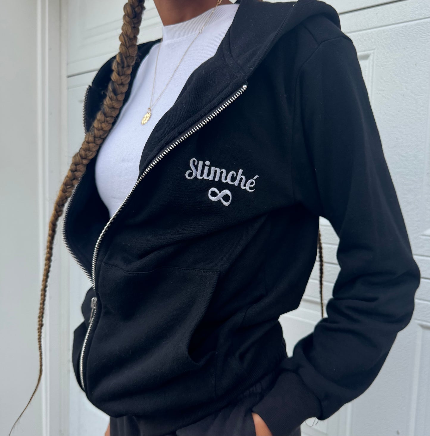 SC Original Zip Up Hoodie – Black